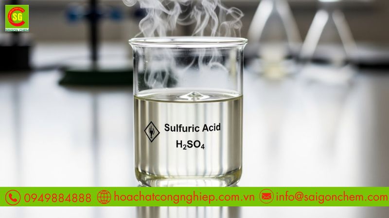 Acid sulphuric l&agrave; axit mạnh, nhiều nồng độ phục vụ đa dạng ứng dụng c&ocirc;ng nghiệp